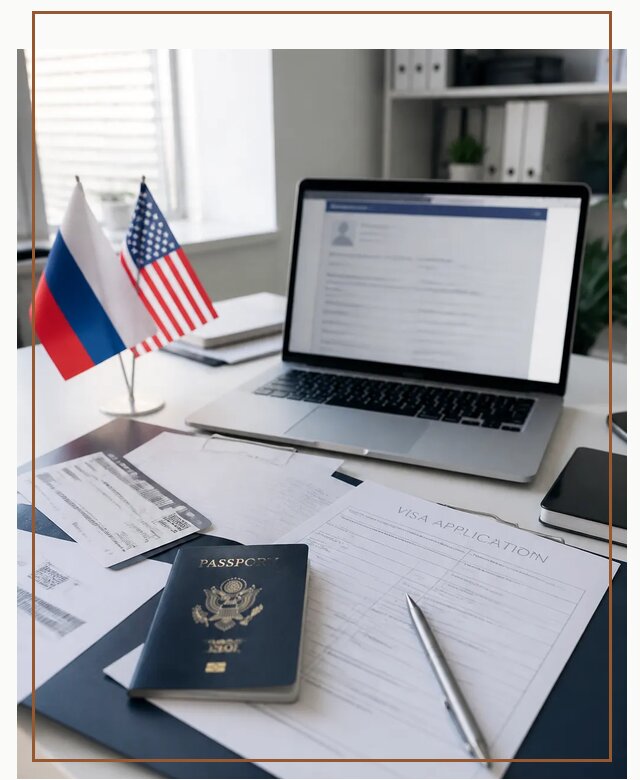Оформление визы в США для туристов и бизнеса в Тихвине