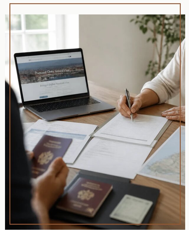 Оформление Digital Nomad и ВНЖ Португалии в Тихвине